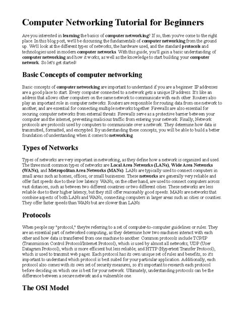 Computer Network Starter Tutorial 的图像结果