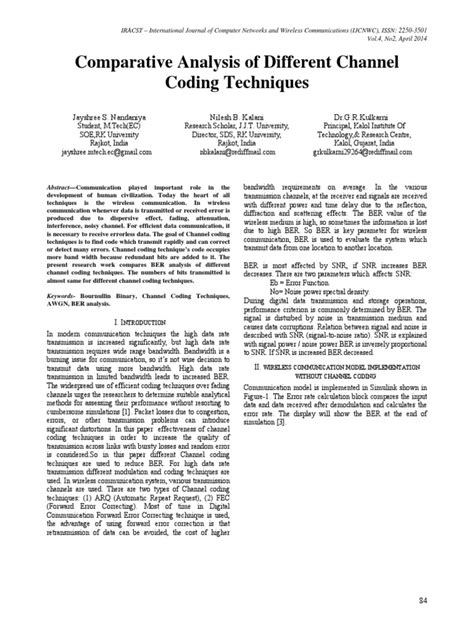 Image result for Channel Codes PDF