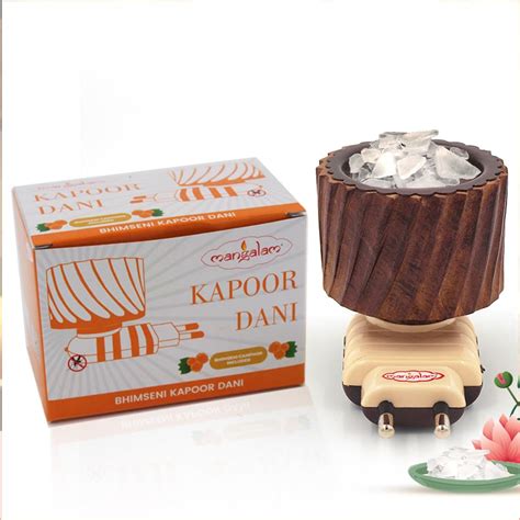 MANGALAM Wooden Kapur Dani - Bhimseni Diffuser | Essential Oil ...