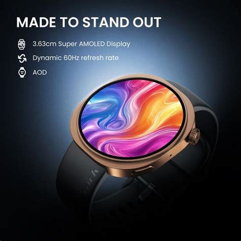 Buy Online Fastrack Revoltt R3 Pro Smartwatch with 1.43" AMOLED Display ...