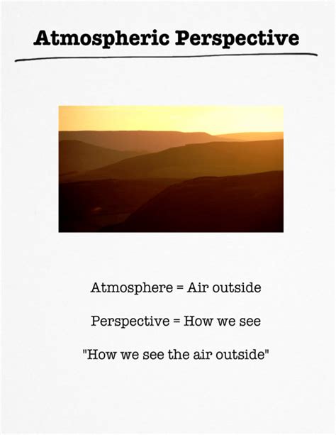 Image result for Using Atmospheric Perspective