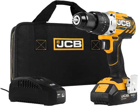JCB 20V Brushless Hammer Drill Driver with Battery India | Ubuy