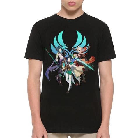Buy Genshin Impact Venti Xiao Kazuha T-shirt, Men's Women's Sizes (GEN ...