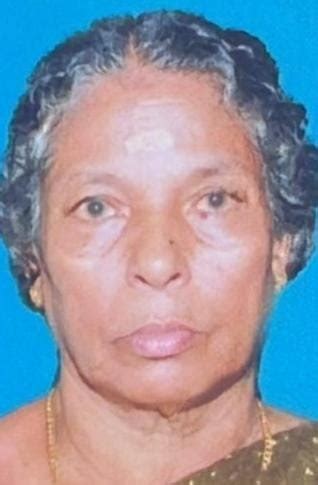 Thanisseri Thanga, resident of Althara Kundani, Punnayurkulam, passes ...