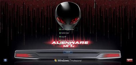 Image result for Alienware Lock Screen