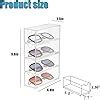 House of Quirk Acrylic Sunglasses Organizer with 4 Lid Drawer Organizer ...