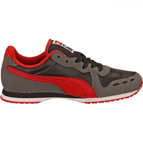 Buy Puma Unisex Cabana Racer SL Jr Grey, Red and Black Clogs and Mules ...
