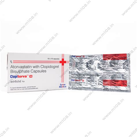 Product CLOPITORVA 10 CAP - 10 CAP | M108