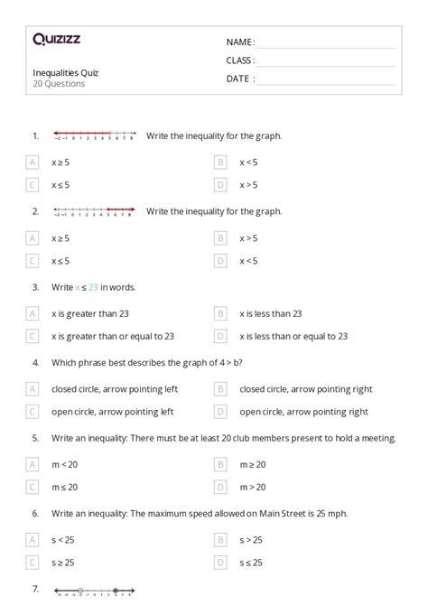Image result for Inequality Word Problems Worksheet 8th Grade
