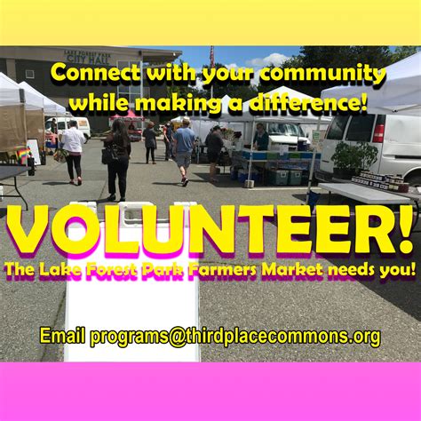 Volunteer – Third Place Commons