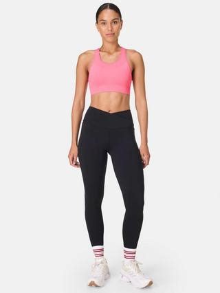 Sweaty Betty Stamina Seamless Sports Bra, Lollipop Pink