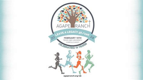 Leave a Legacy 5K & 10K run/walk, TAMUCC, Corpus Christi, 10 February ...
