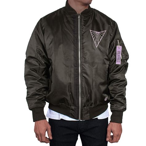 Unisex FISLL Eclipse Black Golden State Valkyries Full-Zip Flight ...