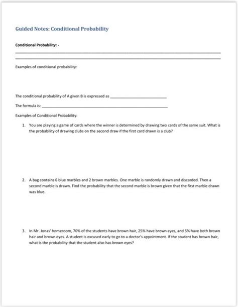 Image result for Conditional Probability Solved Question