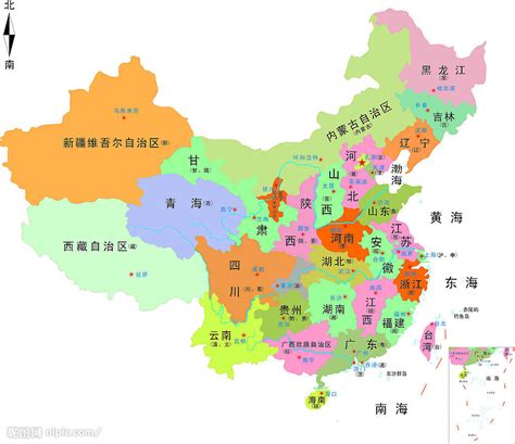 中国的34个省级行政区的轮廓，简称及省会？_百度知道