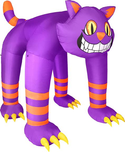 Buy Holidayana Halloween Inflatables Large 11 ft Spooky Cat Archway ...