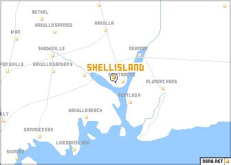 Image result for Map of Shell Island
