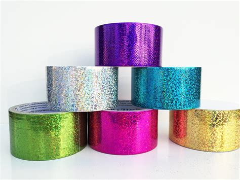 Buy Fun And Beyond 6 Rolls Variety Assorted Color Pack 1.88" Sparkle ...