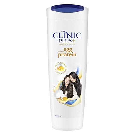 Buy Clinic Plus Strength & Shine With Egg Protein Shampoo, 355 Ml ...