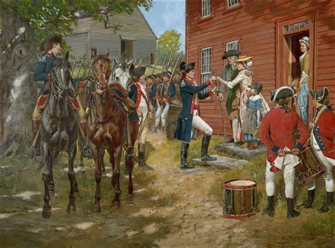 Revolutionary War Oil Paintings, has a number of historical paintings ...