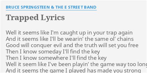 Springsteen Trapped Lyrics 的图像结果