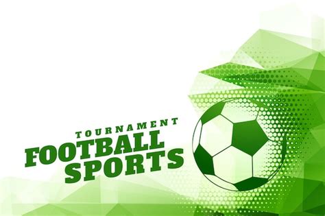 Soccer tournament league background with abstract shape design | Free ...