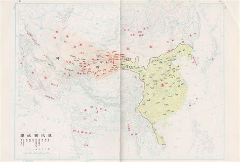 中国历史地图，详细的