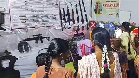 நாமக்கல் புத்தக திருவிழாவில் துப்பாக்கி கண்காட்சி.. பிரமிப்புடன் ...