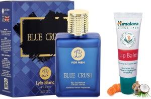 HIMALAYA Lip Balm And Lyla Blanc BLUE CRUSH Perfume Spray for Men ...