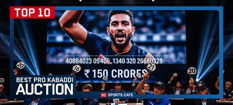 Pro Kabaddi Auction 12: Season 12 Mega Auction