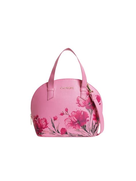 Buy Caprese Chloe Small Violet Satchel Bag @ 1399 | Caprese Bags