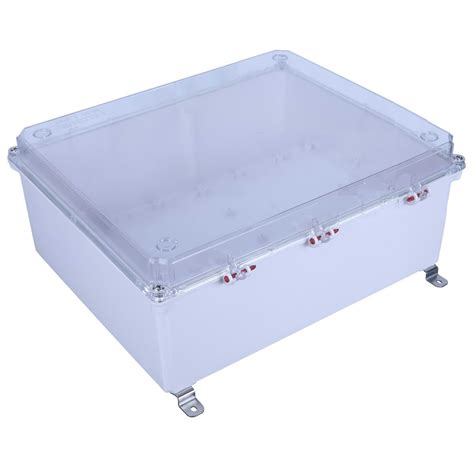 Idis India 400 X 300 X 150 Mm Hinged Pc Abs Transparent Junction Box ...