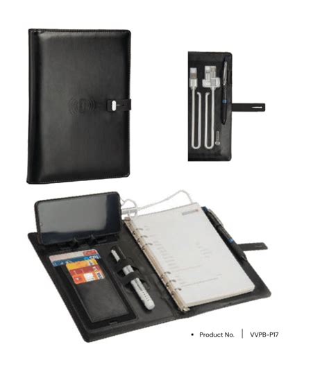 Power Bank Notebook VVPB-P17 | 8000mAh Power Bank with Wireless Charger ...