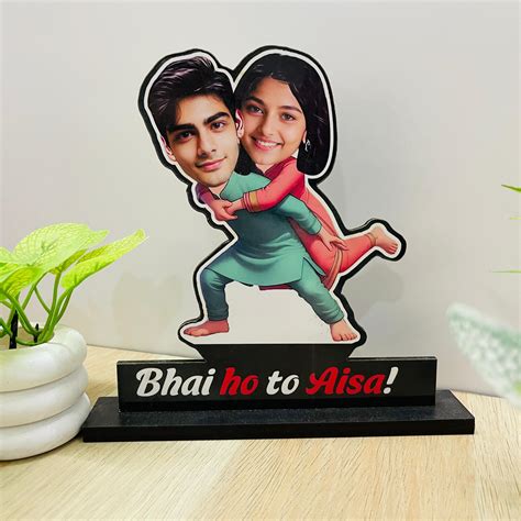 Strongest Bond – Bhai Behen Table Top – MyPhotoPrint.in