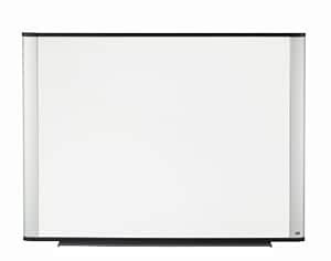 3M Porcelain Dry Erase Board, 72 x 48-Inches, Widescreen Aluminum Frame ...