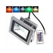 ZHISHUNIJIA 10W 900lm LED 7-Color Project Light w/ Remote Controller ...