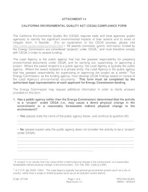 Fillable Online Attachment-14-CEQA-Form.doc. Image Fax Email Print ...