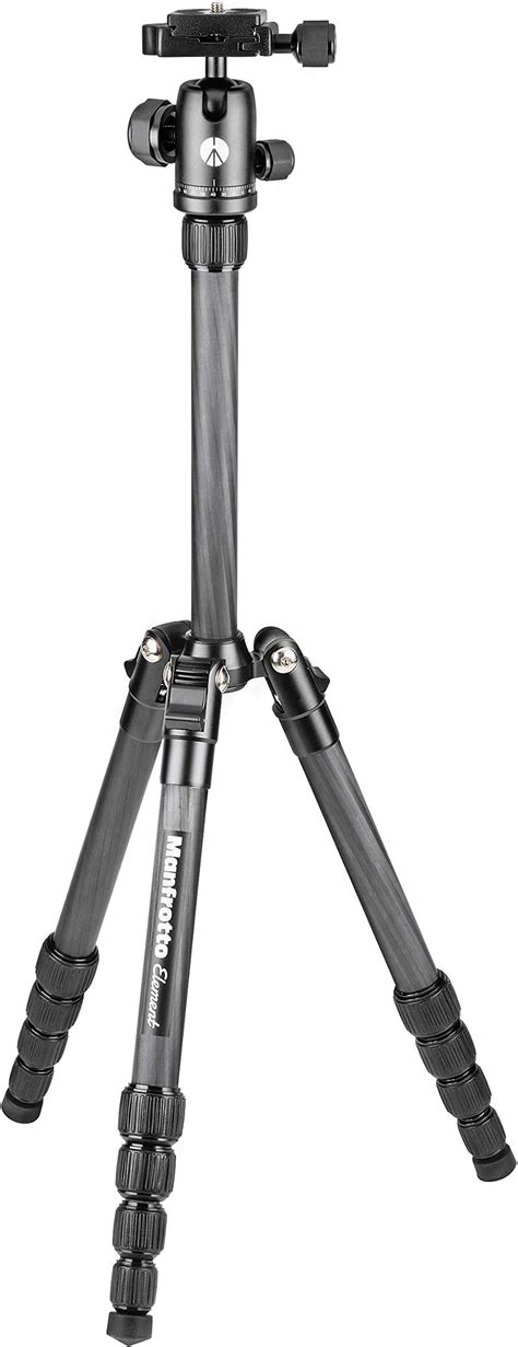 Buy Manfrotto Element Traveller Small Aluminum 5-Section Tripod Kit ...
