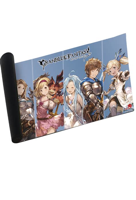 Officially Licensed Playmat - Granblue Fantasy 3 (Gran, Djeeta, Vyrn ...