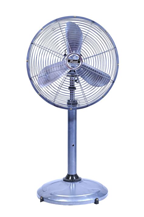 Buy Ravi Mini Pedestal Eco Hi-Speed Fan 400mm (Grey with Speed ...