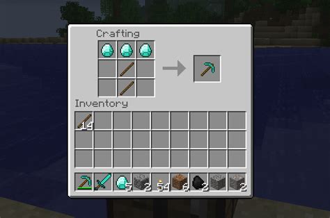 Image result for Minecraft Crafting Screen Java
