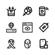 Box Generic black outline icon | Freepik