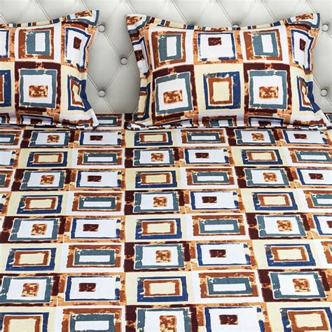 Buy SWAYAM Sparkle Printed 2-Pc. Single Bedsheet Set - 150 x 225 cms ...