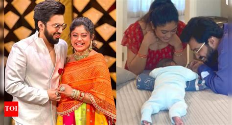 Sachet and Parampara joyfully introduce their baby boy Krith with a ...