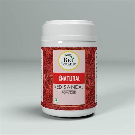 Buy BIO BOTANIC RED SANDAL POWDER 50GM Online at Low Prices in India ...