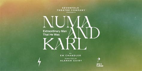 Numa and Karl: Extraordinary Man That He Was, Bluestone Church Arts ...