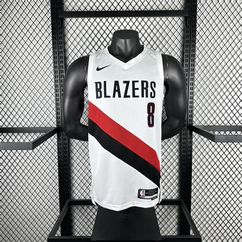 US$ 16.00 - Portland Trail Blazers White #8 AVDIJA 1:1 NBA Jerseys 2026 ...