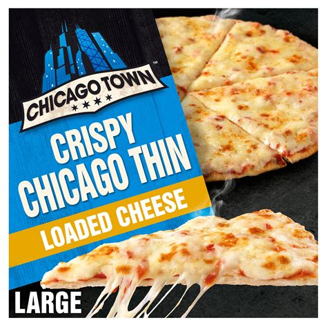 Chicago Town Crispy Chicago Thin Loaded Cheese 439g | Thin & Crispy ...