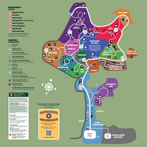 San Francisco Zoo Map PogoMap.Info Pokestop San Francisco Zoo