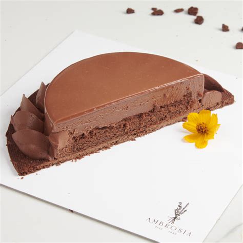 Intense chocolate Entremet – Ambrosia The Bakery